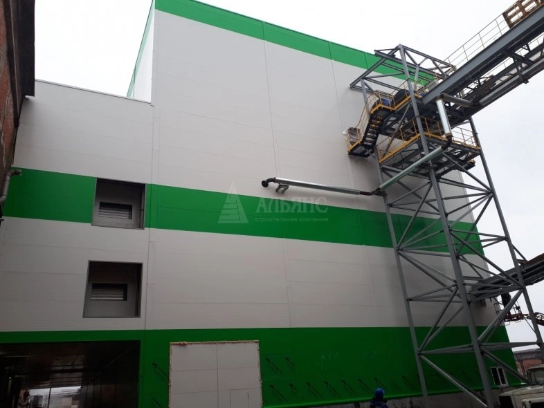 Цех бумажного комбината АО "Волга" из сэндвич-панелей - фото 3